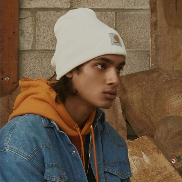 🛑 SOLD Carhartt Men’s WIP white long beanie - Picture 11 of 16